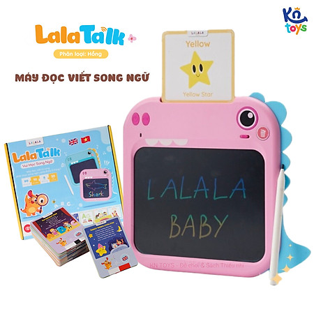 Máy Đọc Thẻ Song Ngữ Lalatalk Kết Hợp Bảng Viết Tự Xóa Thông Minh Lalala Baby