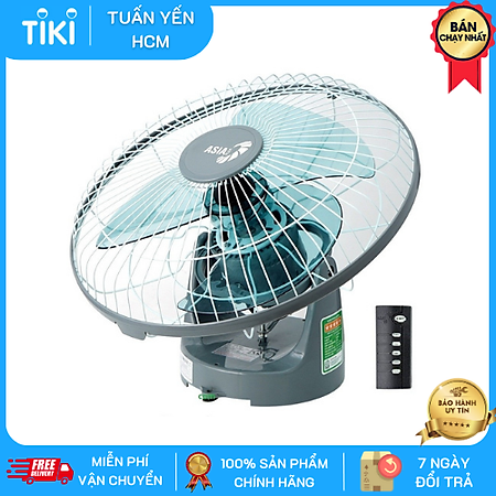 Quạt đảo trần Asia X16002 có điều khiển từ xa công suất 55W - Hàng chính hãng
