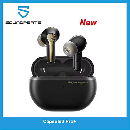 Tai nghe True Wireless SoundPEATS Capsule 3 Pro+ Loa kép xMEMS LDAC Bluetooth 5.3 - Hàng Chính Hãng