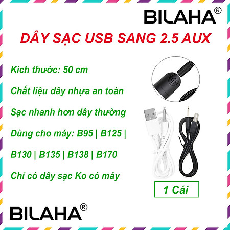 Dây sạc cho máy massage mắt mini 10, 20 chế độ (tùy chọn) (còn hàng) (Hàng Chính Hãng)