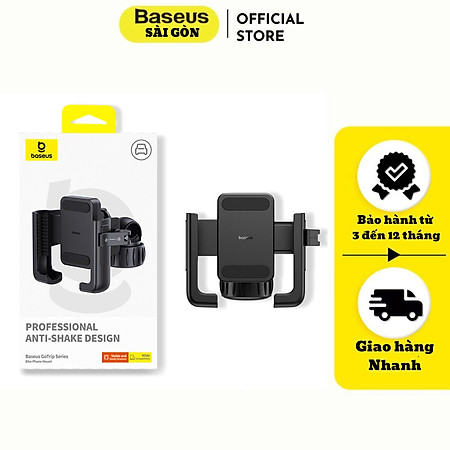 Giá đỡ Baseus GoTrip Series Bike Phone Mount Cluster điện thoại cho xe đạp - Hàng chính hãng