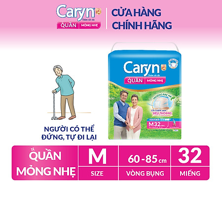 Tã Quần Caryn Loại Mỏng Nhẹ M32