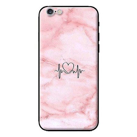 Ốp in cho iPhone 6s Đá Hồng - Hàng chính hãng