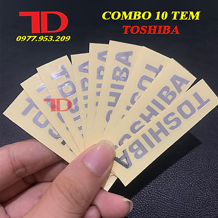 Combo 10 Tem trang trí máy lạnh, Tem dán đầu lạnh phủ bạc bóng, Tem dán máy điều hòa inverter đầy đủ thương hiệu, Tem bạc nhí chuyên tân trang đầu lạnh - Điện Lạnh Thuận Dung
