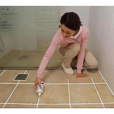 Dụng cụ nhà tắm -Sơn Kẻ Chỉ Gạch Nền Nhà, Keo Chà Ron Sứ Đa Năng Công Nghệ Hàn Quốc Chai  150ml