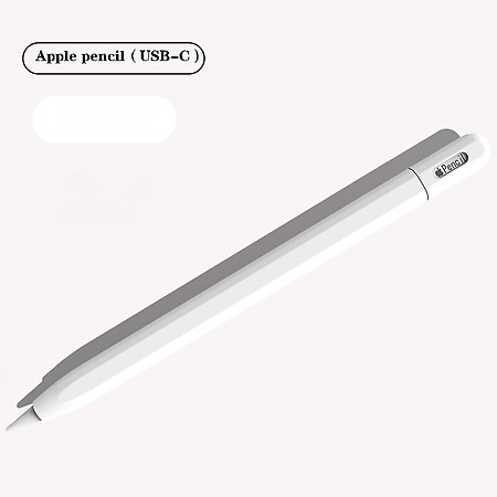 Case/ Ốp silicon kiểu bút chì cho Apple Pencil USB-C_ Hàng chính hãng