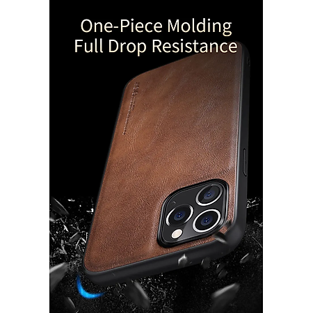 Ốp lưng cho iPhone 16 Pro Max, iPhone 16 Pro, iPhone 16 Plus, iPhone 16 hiêu X-Level lưng da viền mềm chống sốc cao cấp - Hàng chính hãng