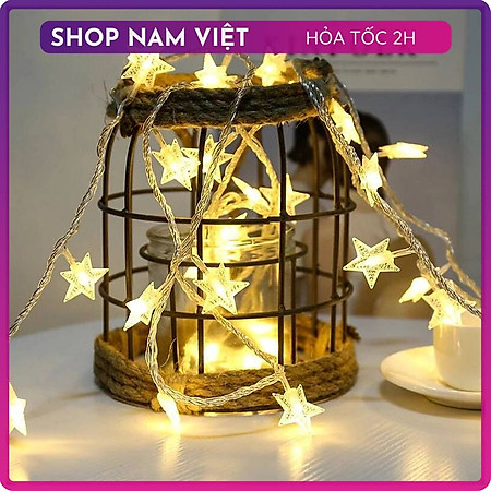 Đèn Led Trang Trí Tết, Giáng Sinh, Noel Nhiều Kiểu Dáng Dài 10 Mét