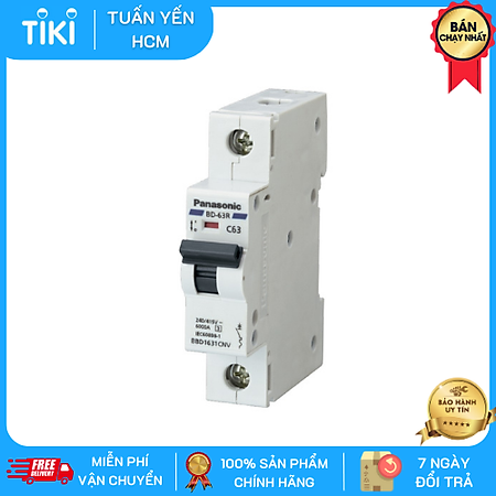 Cầu dao Panasonic 1 pha loại DIN BD Breaker DIN Type - Hàng chính hãng