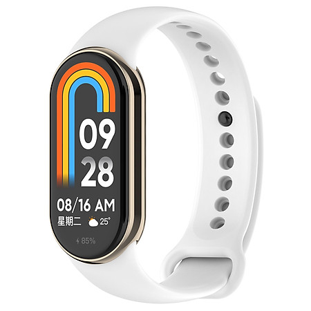 Dây đeo Silicone thay thế cho Xiaomi Mi Band 8 / Xiaomi Mi Band 9 / Xiaomi Mi Band 10 - Hàng Chính Hãng