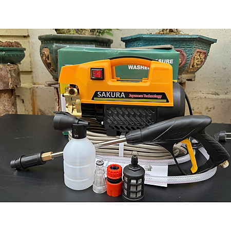 Máy Rửa Xe HD350A công suất 3500W CHÍNH HÃN.G - BH 12TH