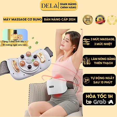 Máy Massage Kết Hợp Làm Nóng Hồng Ngoại Giúp Điều Hòa Hệ Tiêu Hóa, tan Mỡ Bụng Kết Hợp Xoa Bóp Cổ Vai Gáy