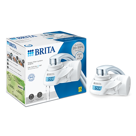 Thiết bị lọc nước tại vòi BRITA On Tap Pro VM-F (có sẵn 1 lõi lọc BRITA On Tap VM-F cao cấp) - Sản xuất tại Nhật Bản