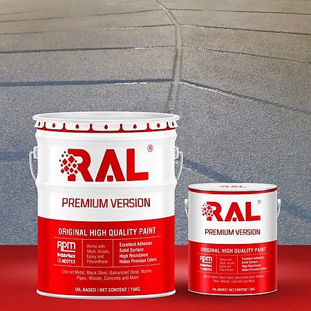 Sơn sàn chống trơn trượt (trung gian) RAL RAFLOOR ANTI-SLIP MIO - 5KG