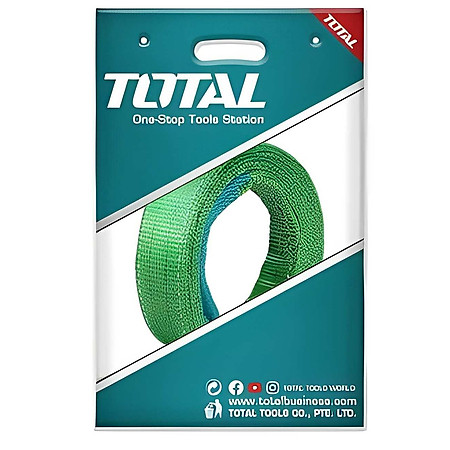 DÂY CÁP VẢI CẨU HÀNG 2TX2M-2TX7M TOTAL - HÀNG CHÍNH HÃNG