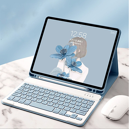 Bao da case ốp silicone kèm bàn phím bluetooth cho ipad 10.2, 10.5, 10.9, Pro 11 inch - HÀNG CHÍNH HÃNG