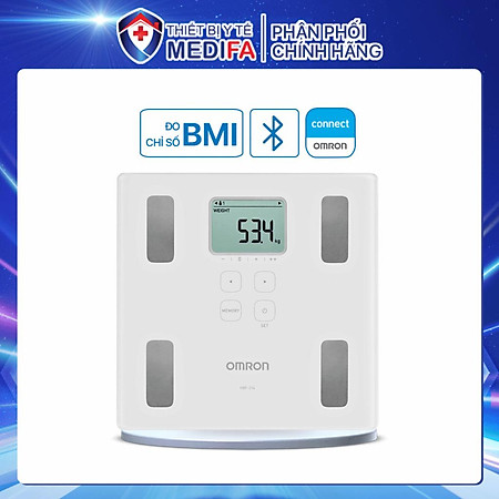 Cân phân tích lượng mỡ, đo thành phần cơ thể Omron HBF-214, Bảo hành chính hãng 2 năm