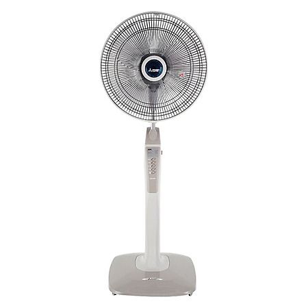 Quạt Đứng Mitsubishi LV16-RV SF-GY - Xám Nhạt - Hàng Chính Hãng