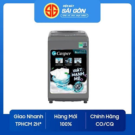 Máy giặt Casper 7.5 kg WT-75NG1 - Hàng Chính Hãng - Chỉ giao HCM