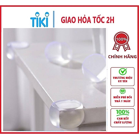 Bộ 12 bọc góc bàn ghế silicon tránh va đập bảo vệ bé yêu ( 12 cái)