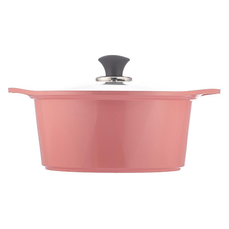 Nồi đúc ceramic vân đá chống dính đáy từ 20cm Green Cook GCS02-20IH - Hàng chính hãng
