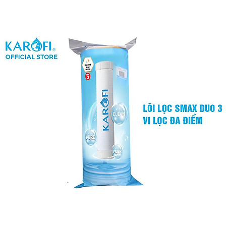 Lõi lọc số 3 Karofi Smax Duo vi lọc đa điểm - Hàng chính hãng