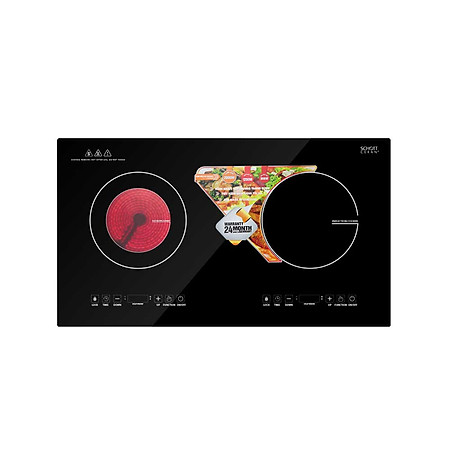 Bếp 1 Từ 1 Hồng Ngoại SOWUN SW 1215 Hàng chính hãng