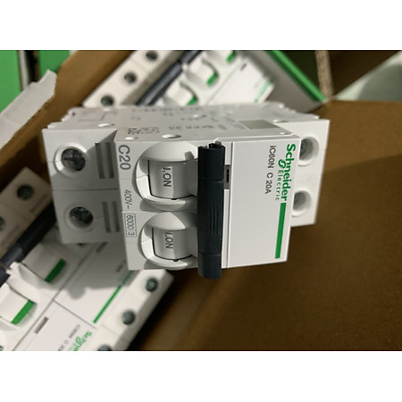 Aptomat MCB A9F74220 Schneider 2P 20A Chính hãng