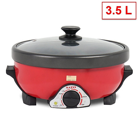 Nồi Lẩu Điện Đa Năng SATO 35NL31 (3.5 lít) - Hàng Chính Hãng