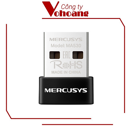 USB Bluetooth 5.3 Mercusys - MA530 không cần cài đặt driver - Hàng Chính Hãng