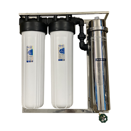 Bộ Lọc Nước Sinh Hoạt Dùng Cho Căn Hộ Chung Cư  - Hàng Chính Hãng Famy Model UF02 - Lắp Đặt, Vệ Sinh Dễ Dàng