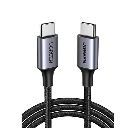 Cáp sạc USB Type-C to Type-C Ugreen 50150 hỗ trợ sạc nhanh 60W, truyền dữ liệu 480Mbps - Hàng Chính Hãng