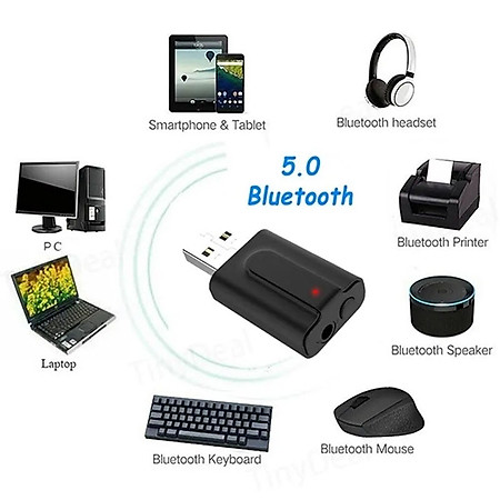 ROGTZ - Bộ Thu Phát Âm Thanh 2 Trong 1 Bluetooth 5.0 T10 Phạm vi kết nối 15m Nhựa ABS Kết nối 3.5mm Điện áp đầu vào DC/5V Âm thanh Hi-Fi Nhỏ gọn Dễ sử dụng Chế độ chuyển đổi linh hoạt - Hàng Chính Hãng
