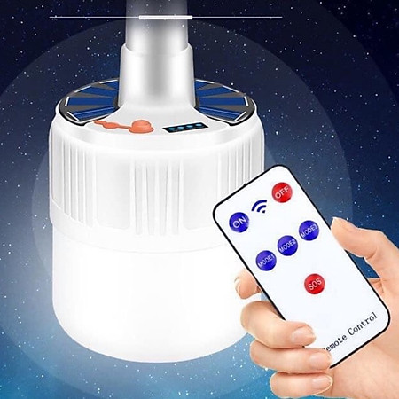 BÓNG ĐÈN TÍCH ĐIỆN TIỆN LỢI - THIẾT KẾ THÔNG MINH CÓ THỂ ĐIỀU KHIỂN TỪ XA (Giao Hàng Theo Mẫu Ngẫu Nhiên)