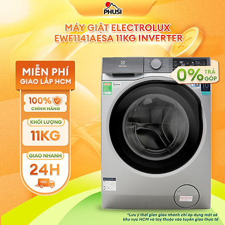 Máy Giặt ELECTROLUX 11.0 Kg EWF1141AESA ( hàng chính hãng)