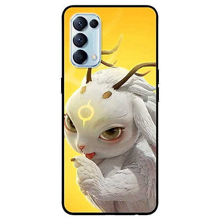 Ốp lưng dành cho Oppo Reno 5 mẫu Thỏ Sừng