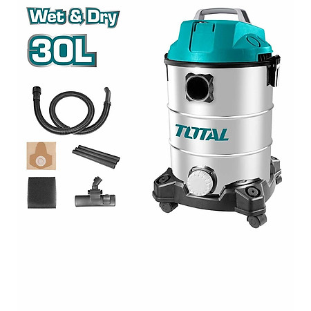MÁY HÚT BỤI 30L 1300W TOTAL TVC13301 - HÀNG CHÍNH HÃNG