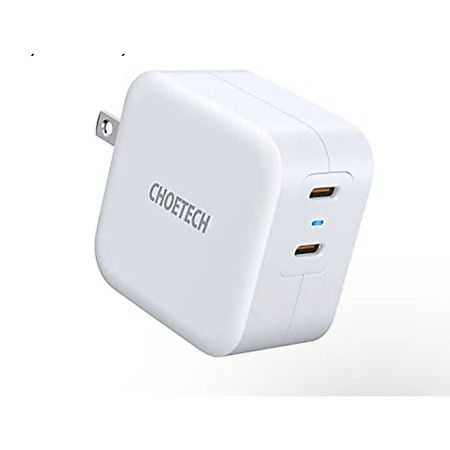Củ sạc Choetech PD6009 nhanh 2 cổng Type C 40w (Hàng Chính Hãng)