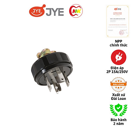 Phích cắm điện Locking 4 chấu JY-7420 JYE - Hàng Chính Hãng