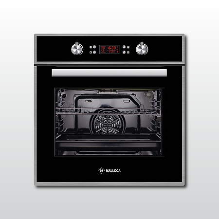 Lò nướng MOV-65DA (kính đen) - Tặng Chảo không dính SA-02 + Khay úp chén dĩa MDD-14028 - Hàng chính hãng