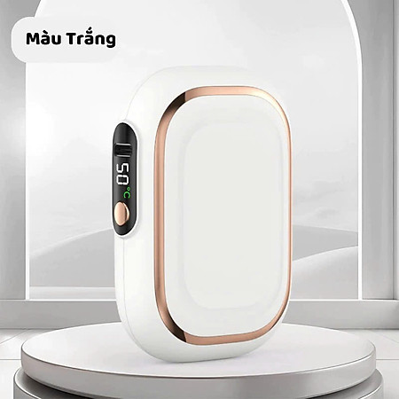 Máy Sưởi Tay Mini LED Cầm Tay Làm Ấm Nhanh 8s Sạc USB 3 Mức Độ Nhiệt Tùy Chỉnh Chế Độ Sạc Dự Phòng Kèm Dây Treo Tiện Dụng Văn Phòng Du Lịch Phượt Dã Ngoại MÀU TRẮNG – Hàng Nhập Khẩu
