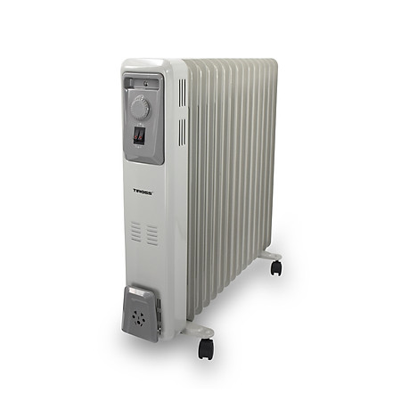 Máy sưởi dầu 15 thanh Tiross TS9219 - Công suất 2800W - Hàng chính hãng