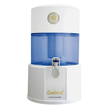 Bình Lọc Nước CNC Coolmart PL (18L) - Trắng