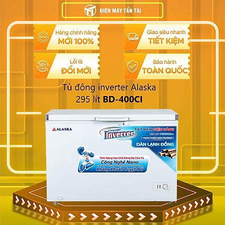 TỦ ĐÔNG INVERTER ALASKA 400/295 LÍT BD-400CI (HÀNG CHÍNH HÃNG) (CHỈ GIAO HCM)