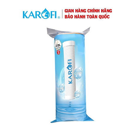 Lõi lọc nước Karofi Smax Duo 3 Post Carbon - Lõi lọc nước số 2 dùng trên các dòng máy S-S038, KAQ-U03, KAQ-U05, KAQ-U95, Hàng chính hãng