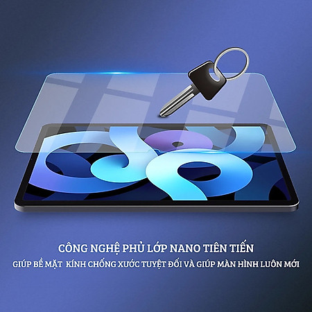 Kính cường lực 9H cho iPad Pro 11 inch M4 / Pro 13 inch M4 2024 hiệu Nillkin H+ Pro (mỏng 0.2 mm, vát cạnh 2.5D, chống trầy, chống va đập) - Hàng nhập khẩu