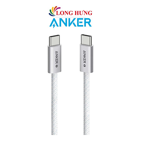 Cáp USB Type-C to Type-C Anker Zolo 1m/1.8m 240W A8060 - Hàng chính hãng