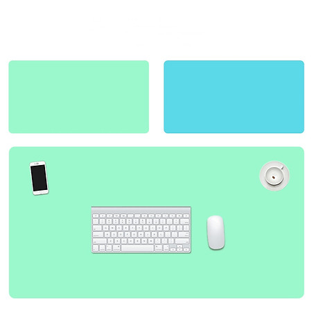 Miếng Lót Chuột Da Kai (Mouse Pad) 2 Mặt 2 Màu 270x210mm - Hàng Chính Hãng