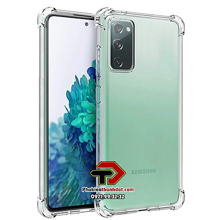 Ốp lưng chống sốc trong suốt cho Samsung Galaxy S20 FE hiệu Likgus giúp chống chịu mọi va đập - Hàng chính hãng