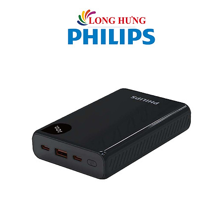 Sạc dự phòng Philips Universal PD100W 20000mAh DLP5783 - Hàng chính hãng